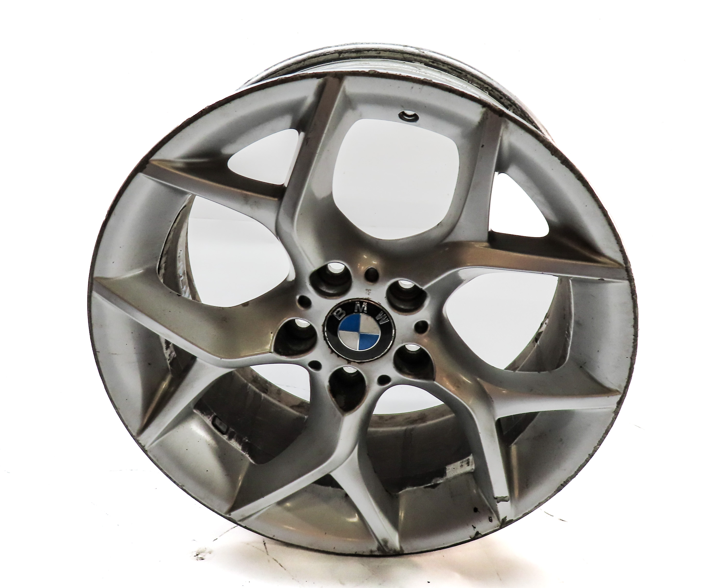 2012-2015 BMW X1 (E84) 18x8 INCH ALUMINUM ALLOY 5 OPEN Y SPOKE WHEEL RIM — exact item pictured